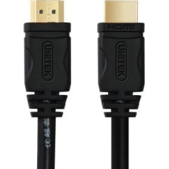 Unitek HDMI kabelis m / m 2.0m v2.0; zelts; pamata