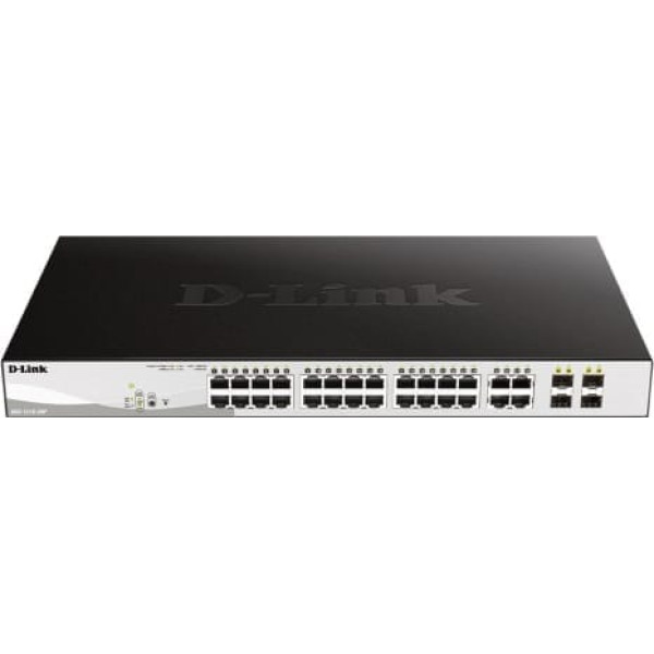 D-link dgs-1210-28p 24ge poe 4sfp slēdzis