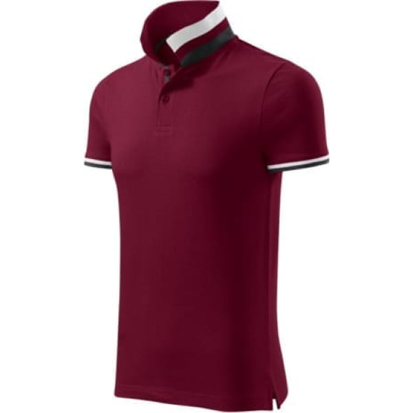 Malfini Collar Up M MLI-25686 granāts / XL polo krekls