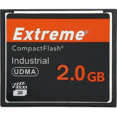 Extreme 2GB kompaktā zibatmiņas karte — oriģināla CF karte profesionāliem fotogrāfiem, videogrāfiem, entuziastiem