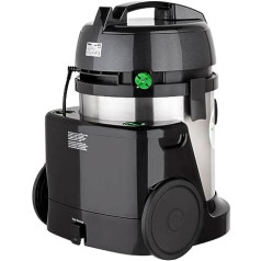Fakir Premium SR 9800 S / Wet Dry Vacuum Cleaner, Carpet Cleaner, Multi-Purpose Vacuum Cleaner, 4.3 Litre Water Tank – incl. Upholstery, furniture & crevice nozzle, 5 bar pump pressure – 1,600 watts