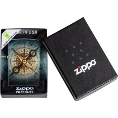 Zippo šķiltavas 48562 Compass Ghost Design