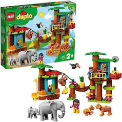 LEGO Duplo Town 10906 - Māja kokā džungļos, celtniecības bloki