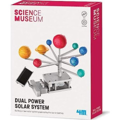 4M 403416 Zinātnes muzejs Dual Power Solar System