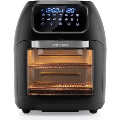 Tristar FR-6964 Multi karstā gaisa cepeškrāsns, 10 litri, 10 iepriekš ieprogrammēti iestatījumi, 80-200 °C, 1800 vati