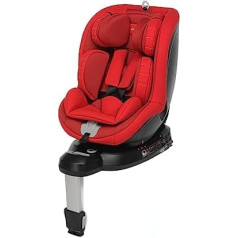 Foppapedretti Logik i-Size Car Seat Rotatable 360° ISOFIX for Children with Height from 40 to 105 cm (up to 18 kg) Red