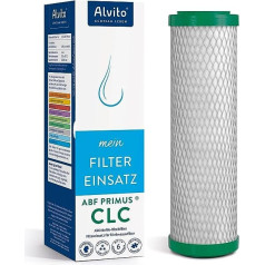 Alvito ABF Primus CLC ūdens filtrs, aktīvā ogle, zaļš, piemērotas karbonīta filtru sistēmas