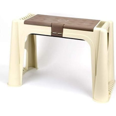 2-in-1 Stool, Kneeler Cushion, Garden Bench Stool, Kneeler Storage Space