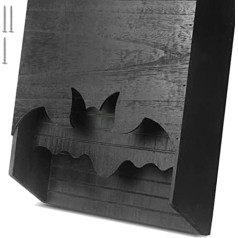 Bat House Double Chamber Handmade Wooden Bat House Outdoor Large Bat Protector 17