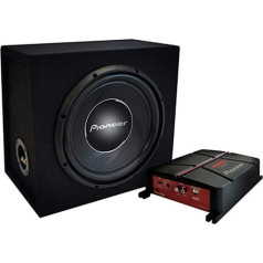 Pioneer GXT-3730B komplekts automašīnas zemfrekvences skaļruņa šasija 30 cm 1400 W 4Ω