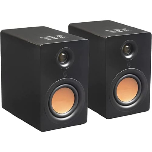 Mitchell Acoustics uStream One | Hi-Fi True Wireless Stereo Active Speaker | Nav vadu starp skaļruņiem | Straumēšana, atskaņotājs, TV — stereo skaņa | Balts