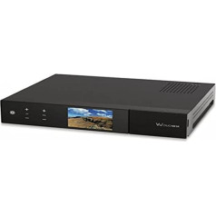 VU+ Duo 4K SE 1x DVB-S2X FBC Twin Tuner PVR gatavs Linux uztvērējs UHD 2160p bez cietā diska