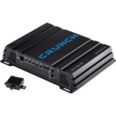 Crunch GPX750.1D klases D digitālais mono mono 1 kanāla pastiprinātājs 750 vati