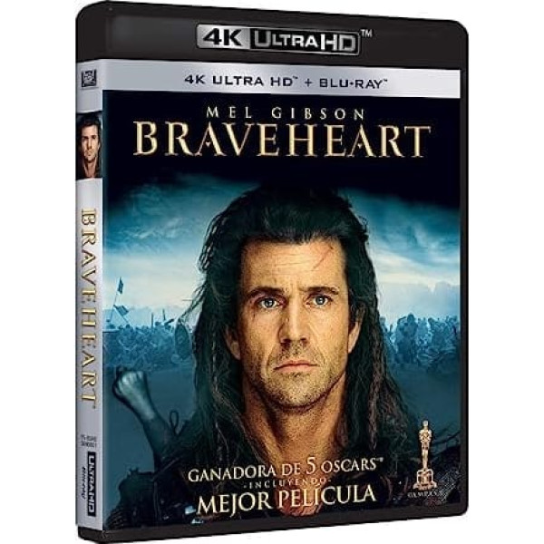 Braveheart [Blu-Ray] [bez reģiona] (Deutsche Sprache. Deutsche Untertitel)