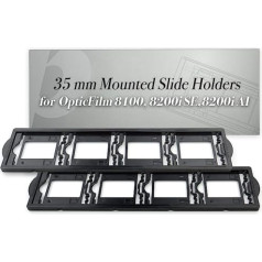 Plustek 2 x 35mm Mounted Slide Brackets (Positive) for OpticFilm 72~82 Series only use (8100 & 8200i se & 8200i ai)