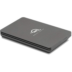 OWC — Envoy Pro FX — 2,0 TB — Thunderbolt 4 līdz 40 Gb/s, USB 3.2 Gen 2 līdz 10 Gb/s, līdz 2800 MB/s, pārnēsājams SSD, triecienizturīgs, putekļu un ūdensizturīgs IP67 (izturīgs), darbināms ar autobusu