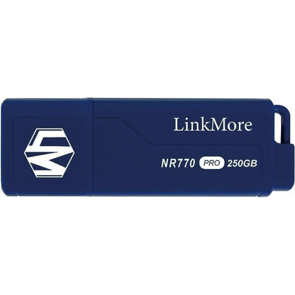 LinkMore NR770 250GB USB 3.2 Gen2x1 Flash Drive, Read Speed up to 1000MB/s, Write Speed up to 800MB/s, Thumb Drive