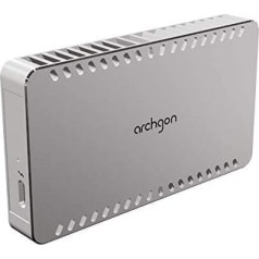 Archgon X70 240GB Titanium Thunderbolt 3 portatīvais ārējais PCIE SSD (līdz R/W 1600/1100 MB/s) Thunderbolt 3 Tikai Mac vai PC MS-7215-TB3TI240