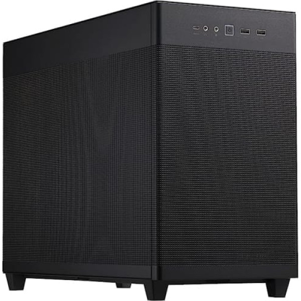 ASUS Prime AP201 MicroATX Case Black (33 Litres, Supports 280 & 360 mm Coolers, Graphics Cards up to 338 mm Length and Standard ATX Power Supplies)