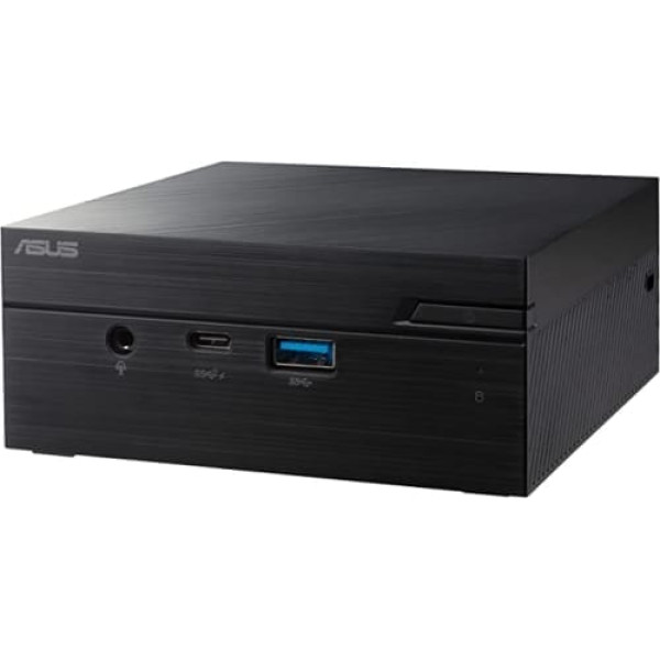 ASUS PN41-BBC129MVS1 Barebone Mini PC (Intel Celeron N4500 procesors, integrēta Intel HD grafika, WiFi5, Bluetooth 5.0, ar audio mikroshēmu, bez operētājsistēmas, VGA savienojuma) Melns