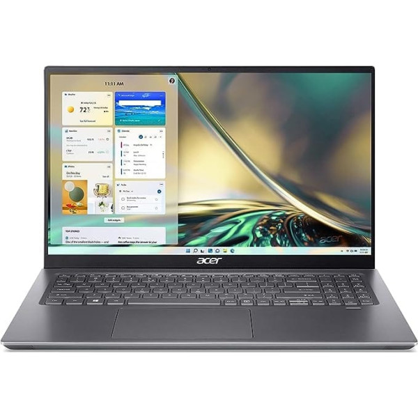 Acer Swift X (SFX16-51G-73D4) Ultrabook / Laptop | 16 FHD Display | Intel Core i7-11390H | 16GB RAM | 1TB SSD | NVIDIA GeForce RTX 3050Ti | Windows 11 | QWERTZ Keyboard | Grey