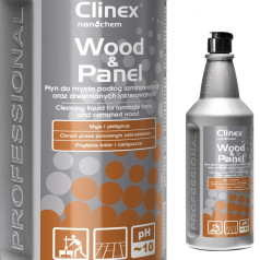 Šķidrums koka grīdu tīrīšanai, CLINEX Wood-Panel paneļi 1L