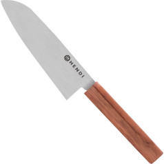 SANTOKU šefpavāra nazis no nerūsējošā tērauda, garums 160 mm Titan East - Hendi 840191