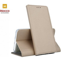 Mocco Smart Magnet Book Case Grāmatveida Maks Telefonam Xiaomi Mi 8 Lite / 8X Zeltains