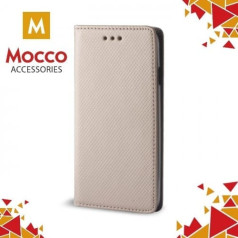 Mocco Smart Magnet Book Case Grāmatveida Maks Telefonam LG M200N K8 (2017) Zeltains