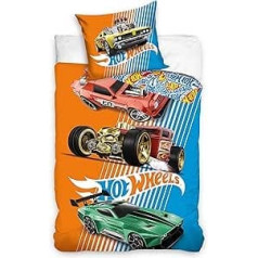 Carbotex Hot Wheels HW25007 Bērnu gultas veļa 135 x 200 cm