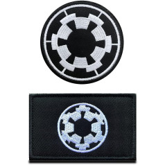 Imperial Target Empire Target Tactical Patch Moral Military Patch Pilns izšūšanas āķis un cilpas ielāps somām, mugursomām, drēbēm, rietumiem, zirglietām, jakai, militārajām uniformām