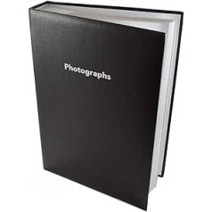 Large Black Memo Slip In Photo Album for 300 6x4 Photos by Legend