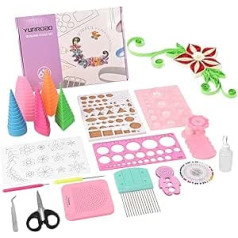 Yurroad 19gb Paper Quilling Tool Set Paper Strips diy instrumentu komplekts