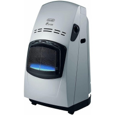 Delonghi VBF gāzes sildītājs Blueflame (telpām līdz 125 m³) Sudrabs