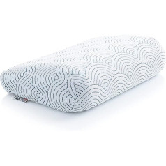 TEMPUR EASE Memory Foam miega spilvens, Ergonomisks kakla atbalsta spilvens jebkurai gulēšanas pozīcijai, stingra gulēšanas sajūta, 50 x 31 x 10/5 cm