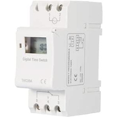 ERNZI THC 30A Digitaler Timer-Schalter, programmētājs Barer Steuerzeit-Timer-Relaisschalter (110 V)