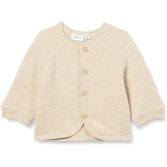 NAME IT Baby Girls' Nbfwmino Wool Bru Ls Card XXIII Cardigan