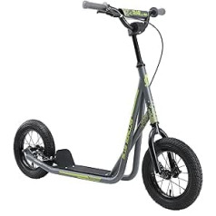 Blue Gorillaz Children's Kick Scooter for Boys and Girls from 6-7 Years | 12-Inch / 30.5-cm Scooter with Pneumatic Tyres