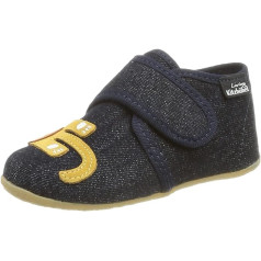 Living Kitzbühel Boys' Baby Velcro Shoes Tiger & Football Slippers