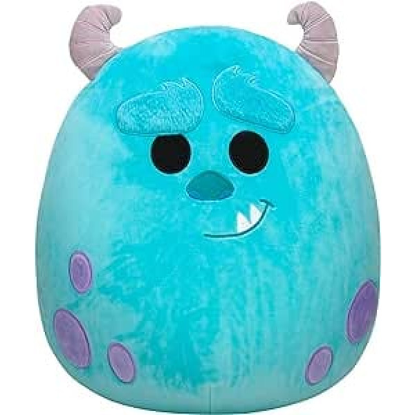 Squishmallow oficiālā plīša Kellytoy 14 collu Sulley — Disney Pixar īpaši mīksta plīša rotaļlieta ar pildījumu dzīvniekiem