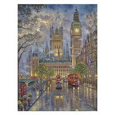 Pintoo Puzzle 1200 Pieces for Adults - Robert Finale - The Palace Easy Storage Snug Interlocking Plastic Puzzle No Glue Required [H3117]