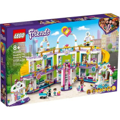 LEGO 41450 Friends Heartlake City Shopping Mall Building Set with 5 Stores and 6 Figures - 4 Mini Dolls, a Mini Toy Figure and Baby