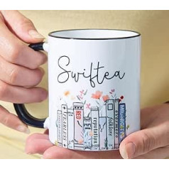 WYZHI Swiftea Coffee Mug Funny Cute Singer Taylor Album Novelty Taylor Mug Gift 11oz