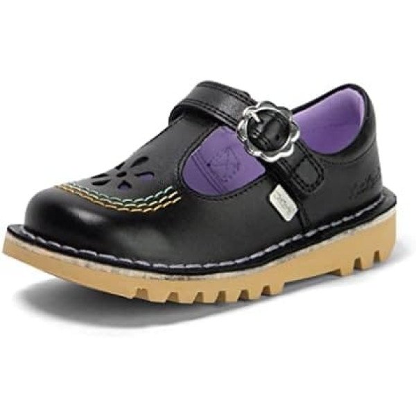 Kickers Baby Girls' Kick T-Bar ziedu Mary Jane Shoes