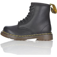 Dr. Martens unisex bērnu Brooklee Softy T melnās laivu kurpes