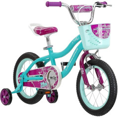 Schwinn Girls Koen un Elm bērnu velosipēda zili 14 collu riteņi