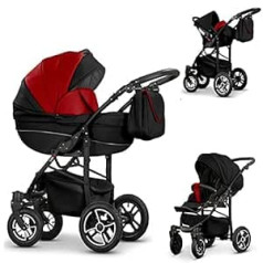 16-Piece Quality Travel System 3-in-1 