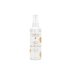 Babo Botanicals Sensitive Baby Fragrance-Free Diaper Rash Cream Spray - with Non-Nano Zinc Oxide, Organic Shea Butter, Olive Oil & Aloe Vera - EEC Verified & Hypoallergenic - 3 fl. oz, White