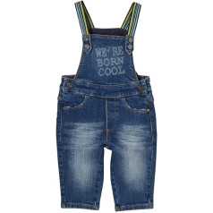 s.Oliver Unisex baby dungarees made of denim, Blue stretched