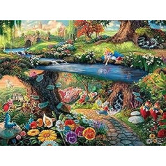 Ceaco 2903-14 Thomas Kinkade Disney kolekcija Alice_in_in_Wonderland Puzle, Mehrfarbig, 750 gabali